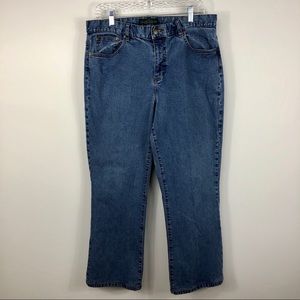 Lauren Ralph Lauren Hi Rise bootcut‎ jeans sz 14